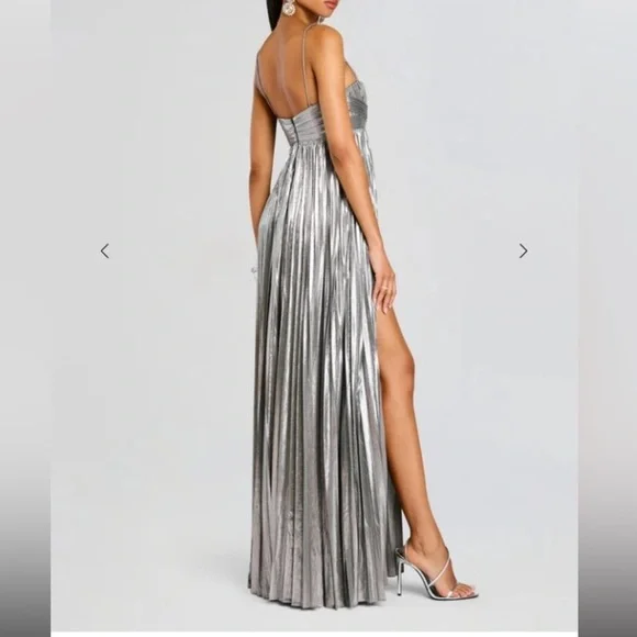 Retrofete Silver Dresses Evening Dresses Women - Picture 2 of 10